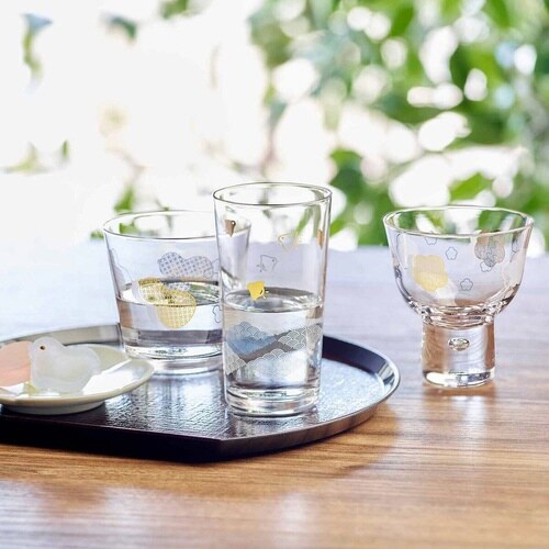 グラス 150ml 和紋 ガラス