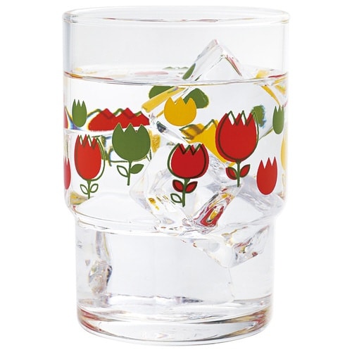 グラス 250ml スタックグラス チューリップ