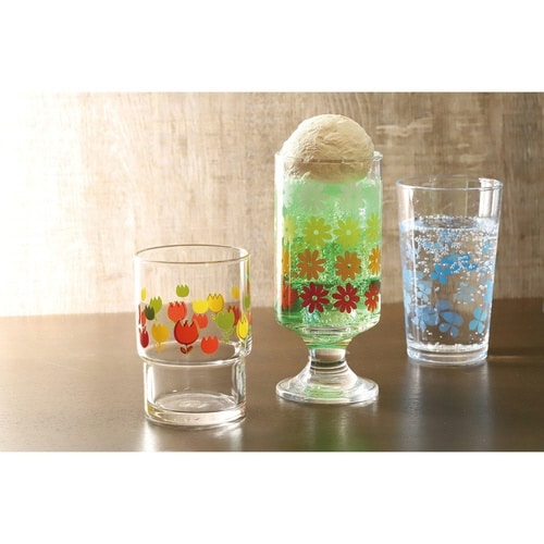 グラス 250ml スタックグラス チューリップ