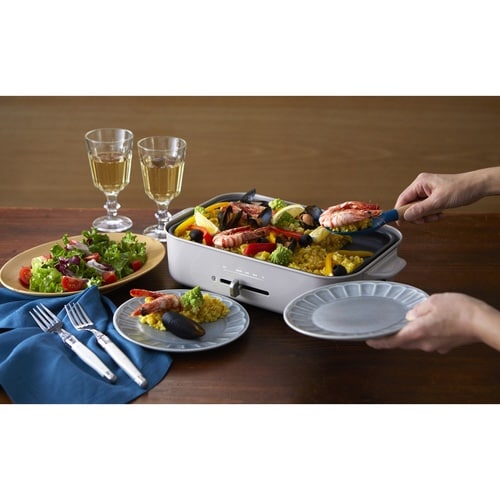 サービングスプーン シリコン製 ブルー