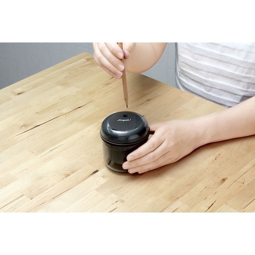 電動鉛筆削り リビガク フリーキー ブラック