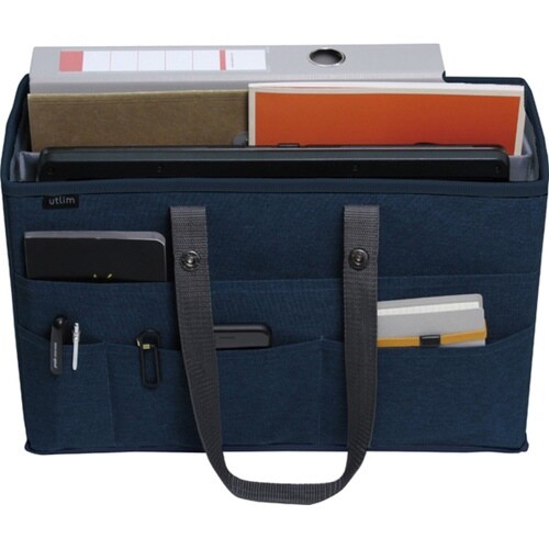 キャビネットバッグ A4ノートPC対応 ネイビー