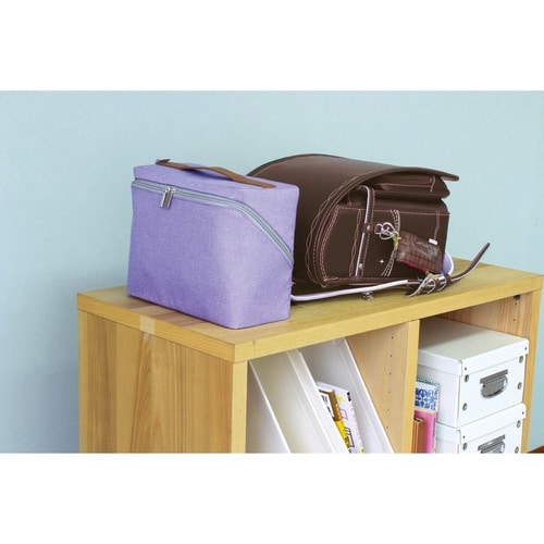 勉強バッグ 収納 リビガク バッグ ヴァイオレット