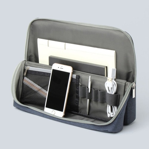 ユートリム スマ・スタ ワイド A4 ネイビー