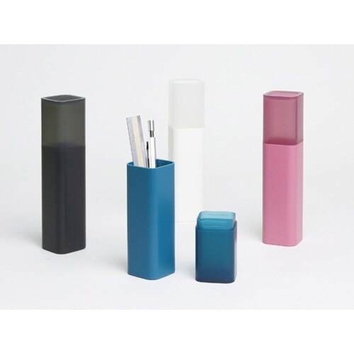 スタンドペンケース ハードタイプ ホワイト