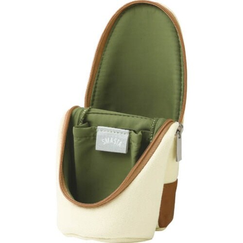 立つペンケース スマ・スタ アイボリー