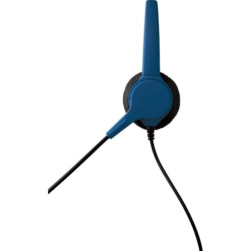 快適ヘッドセット 片耳 USBタイプ ネイビー
