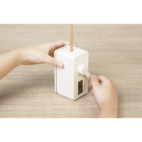 手動鉛筆削り リビガク トッピン アイボリー