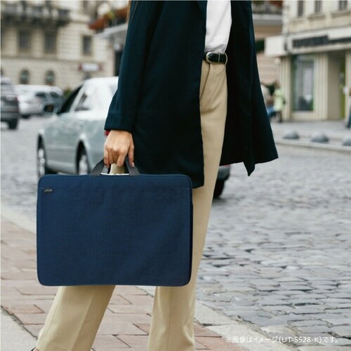 ノートPCケース 軽量 ユートリム ネイビー