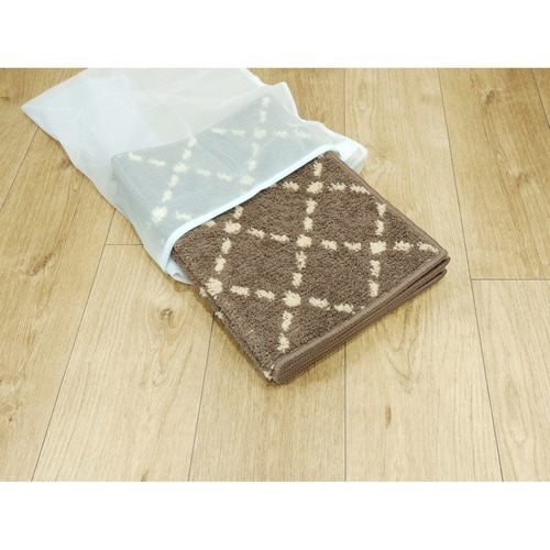 キッチンマット 45×120cm ブラウン