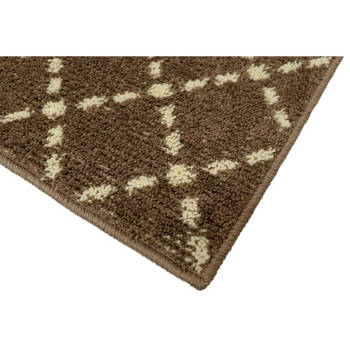 キッチンマット 45×180cm ブラウン