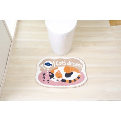 玄関マット 室内 マルチマット キャットドリーム