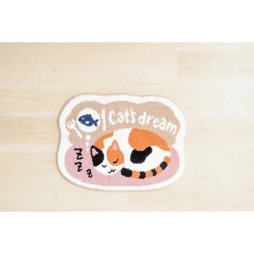 玄関マット 室内 マルチマット キャットドリーム