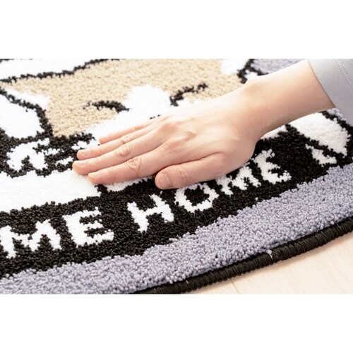 玄関マット 室内 マルチマット ハチワレ