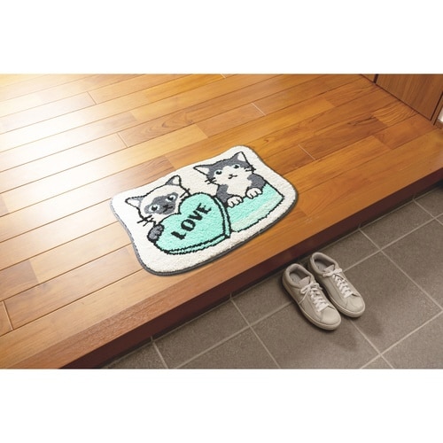 玄関マット 室内 マルチマット シャムハチ