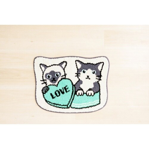 玄関マット 室内 マルチマット シャムハチ