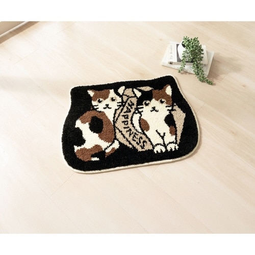 玄関マット 室内 マルチマット 45×60 ミケ