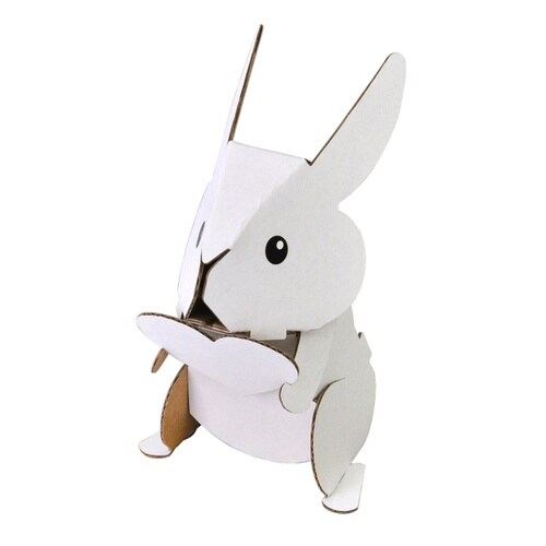 工作キット ダンボール うさぎのたまご 難易度2