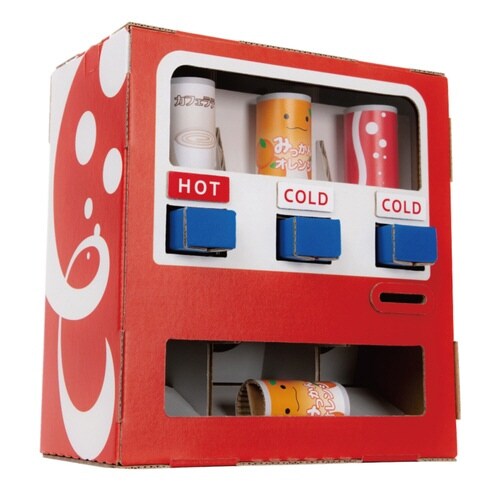 ダンボール おもちゃ 自動販売機 WOWシリーズ