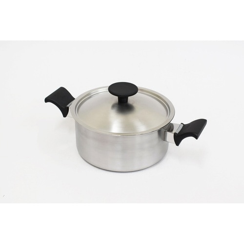 両手鍋 20cm IH対応 ステンレス製