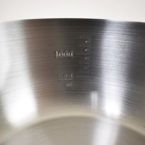 雪平鍋 20cm IH対応 ステンレス 軽量