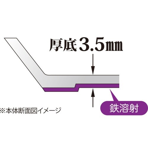 卵焼き器 16.5×9cm IH対応 マジェスタ