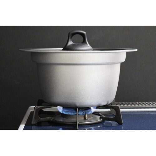 炊飯鍋 3合炊き ガス火専用 銀シャリ釜 日本製