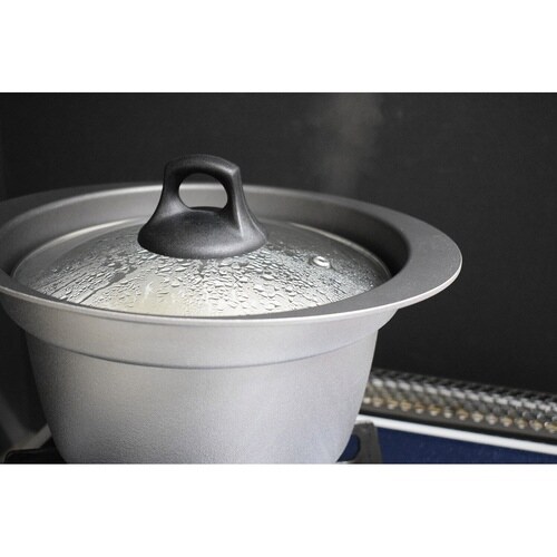 炊飯鍋 3合炊き ガス火専用 銀シャリ釜 日本製