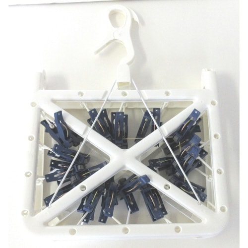 洗濯ハンガー 引っ張るだけ 32ピンチ