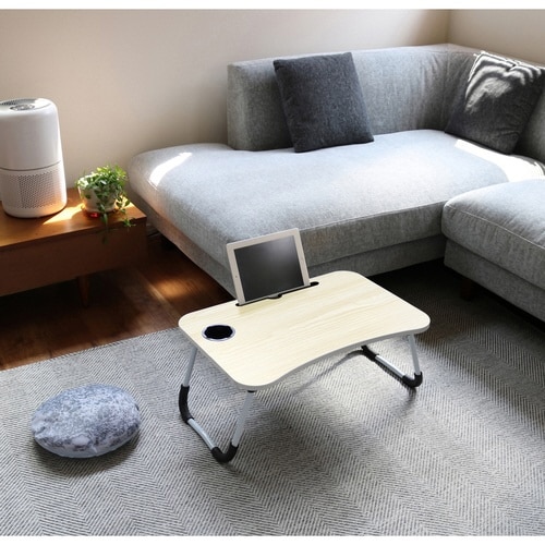 折りたたみテーブル 幅60cm ホワイト