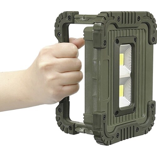 防災ライト COB ワークライト タフ2 オリーブ