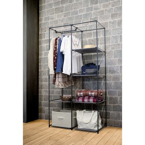 ハンガーラック シンプルハンガーラック 4段