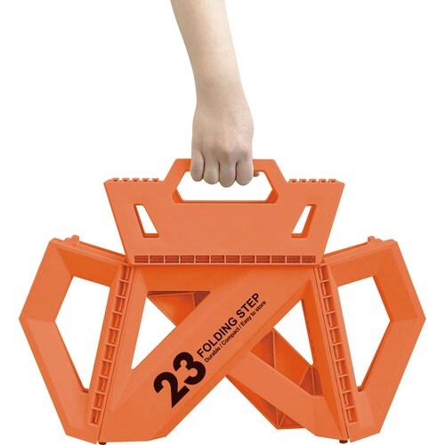 踏み台 セノビーソリッド LG 23cm オレンジ