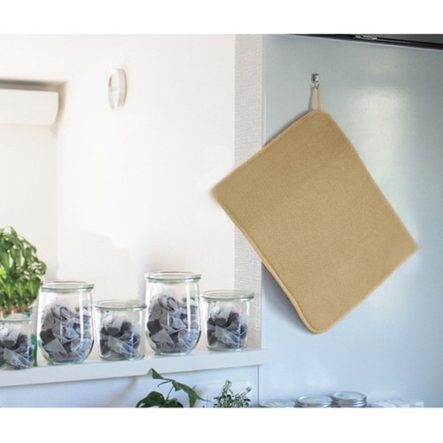 水切りマット 吸水速乾マット ベージュ