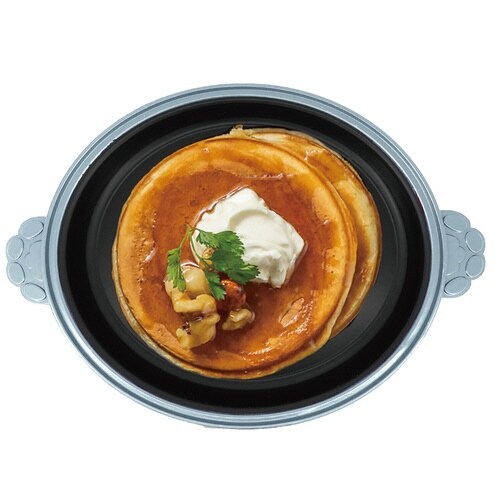 レンジパン 丸型 電子レンジ調理器 グレー