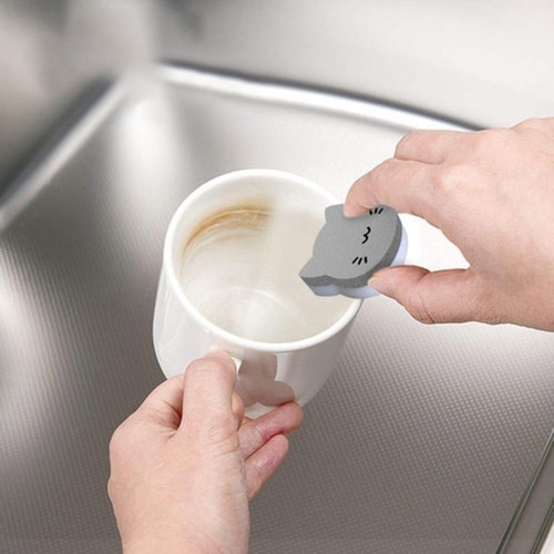 キッチンスポンジ メラミンスポンジ ネコ