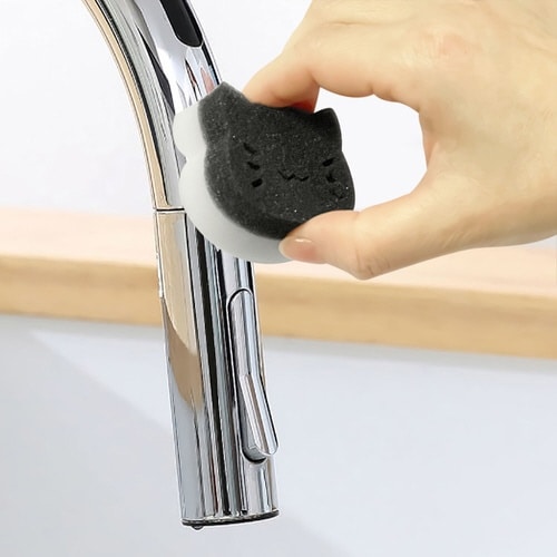 キッチンスポンジ メラミンスポンジ ネコ