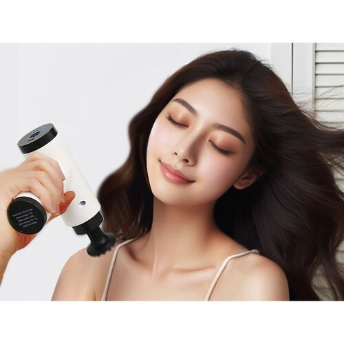 マッサージガン USB充電式 ホワイト