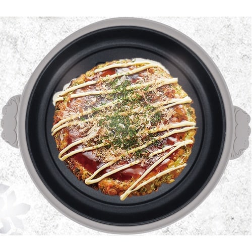 レンジパン 丸型 電子レンジ調理器 くすみグレー