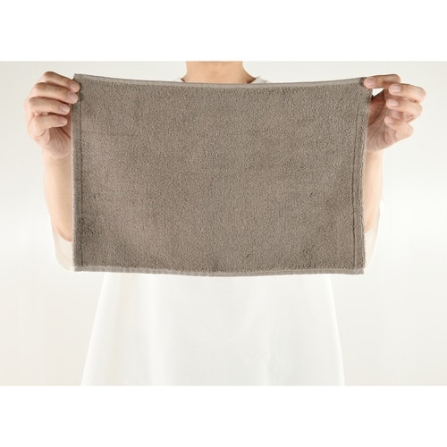 フェイスタオル higotoni グレー