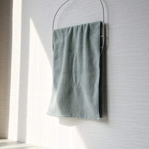 フェイスタオル higotoni ブルーグレー