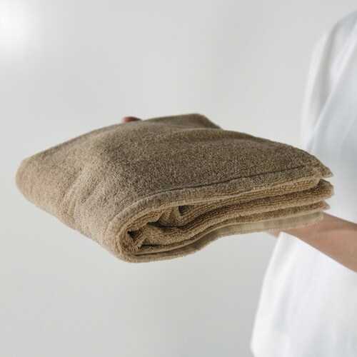 バスタオル スリム higotoni ベージュ