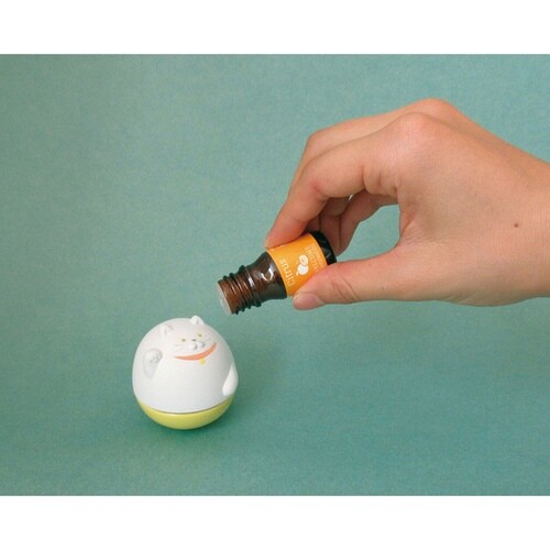 アロマストーン アロマおきあがりこぼし 招き猫