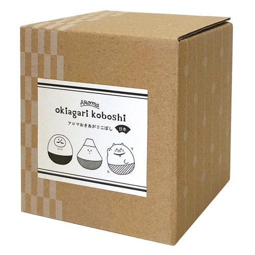 アロマストーン アロマおきあがりこぼし 招き猫