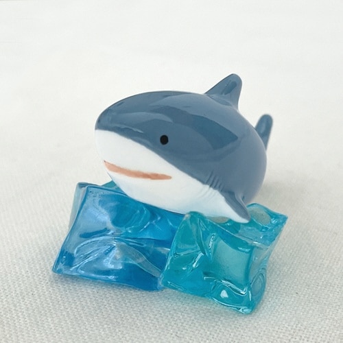 箸置き るんるんまりん 陶器 ホオジロザメ