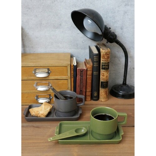 スプーン 12cm AND FELLOWS カーキ