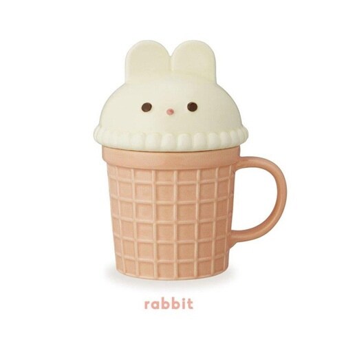 マグカップ 200ml アニマルアイスマグ ウサギ