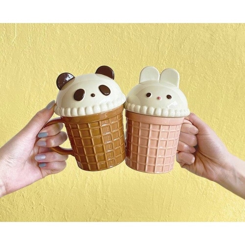 マグカップ 200ml アニマルアイスマグ ウサギ