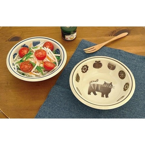 ボウル 14cm fika フィーカ ブラウン