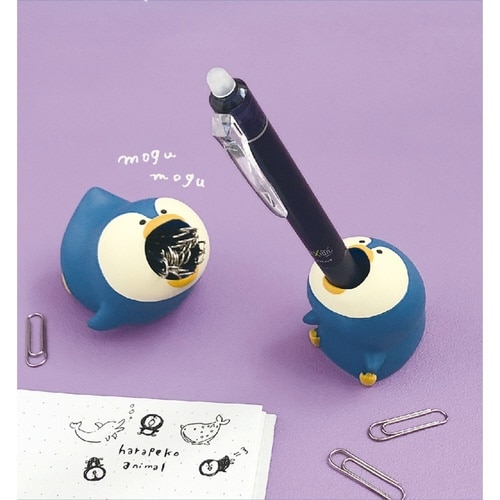 クリップホルダー はらぺこアニマル ペンギン